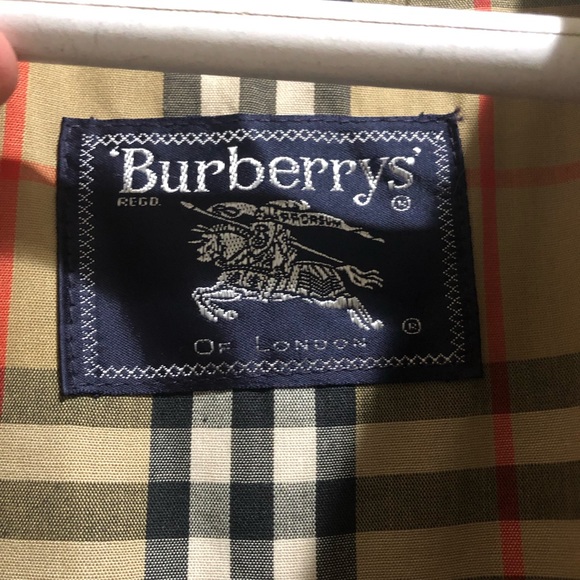 Vintage Burberry’s coat nova check 90s large og - Picture 5 of 6
